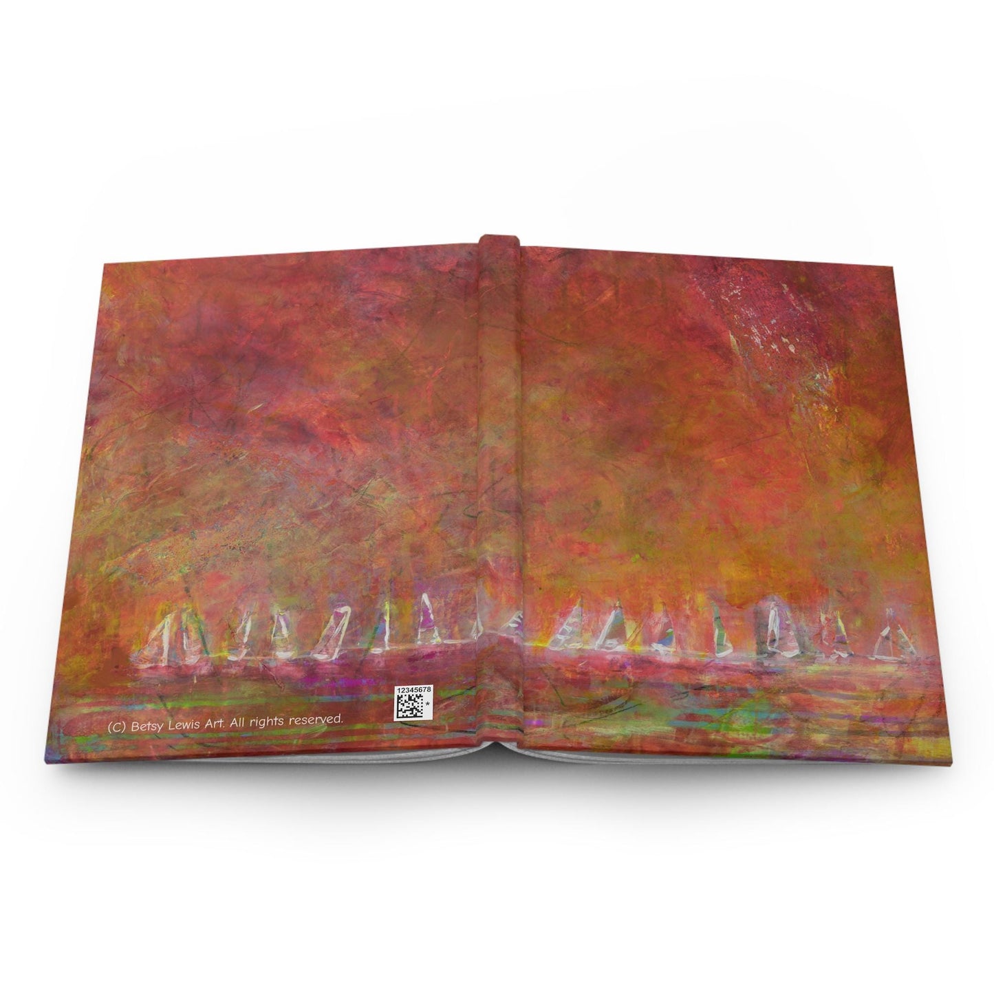 Windward, Lined Journal, Hardcover Matte Finish