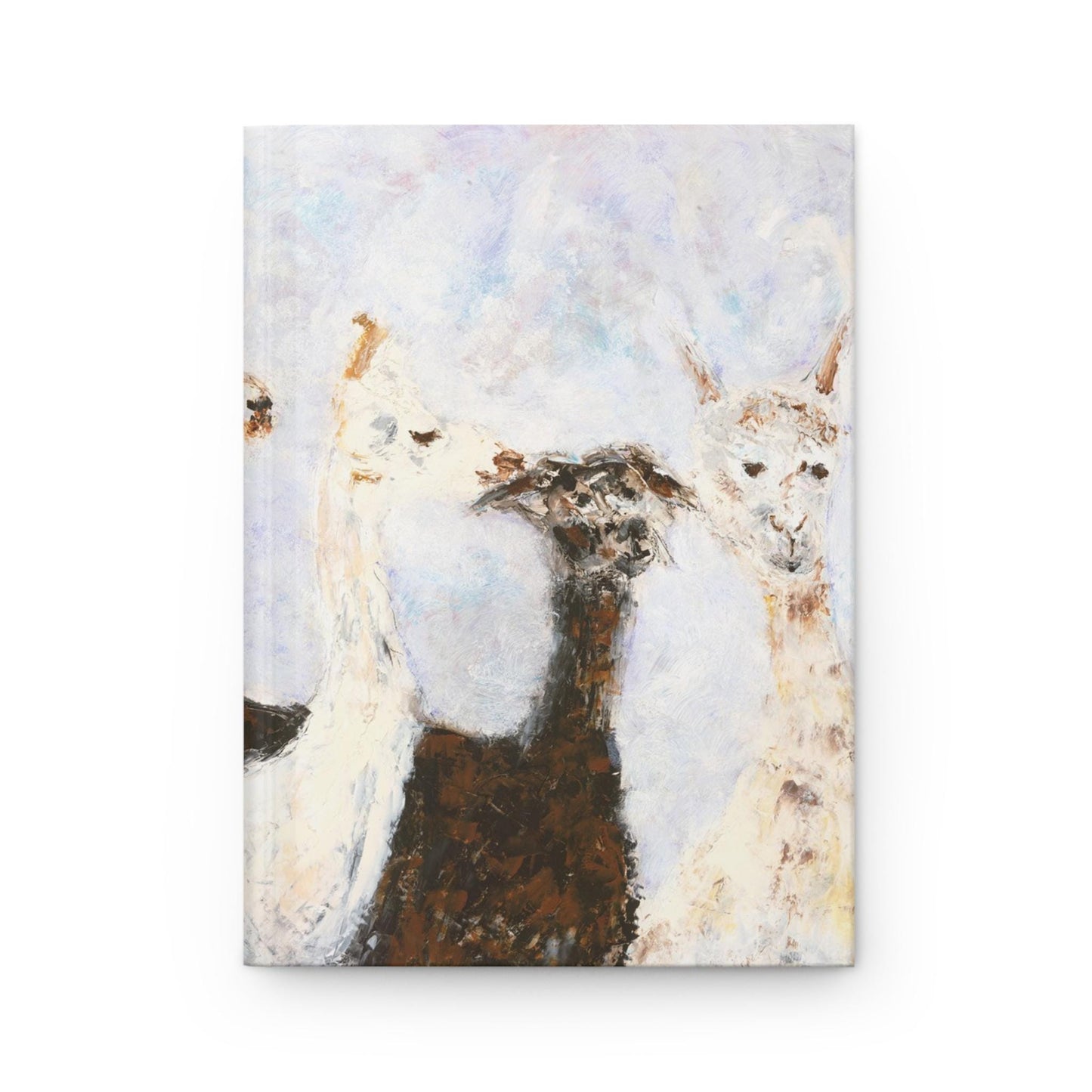 Alpacas Lunch Line, Lined Journal, Hardcover Matte Finish