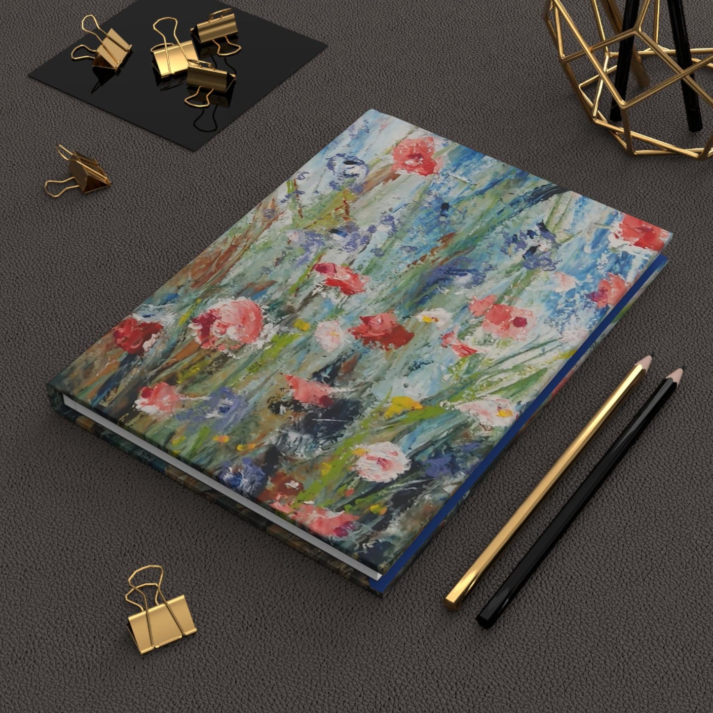 Wildflowers, Lined Journal, Hardcover Matte Finish