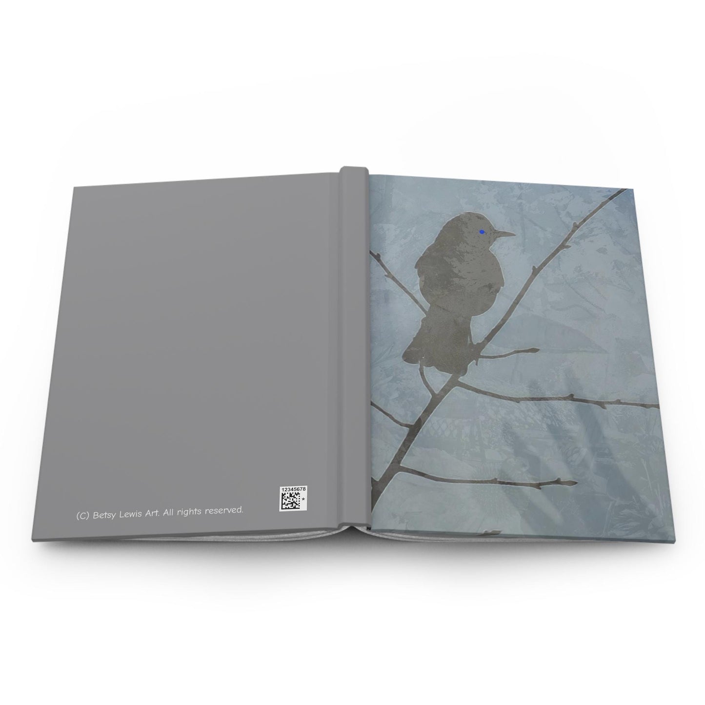 Winter Solstice, Lined Bird Journal, Hardcover Matte Finish