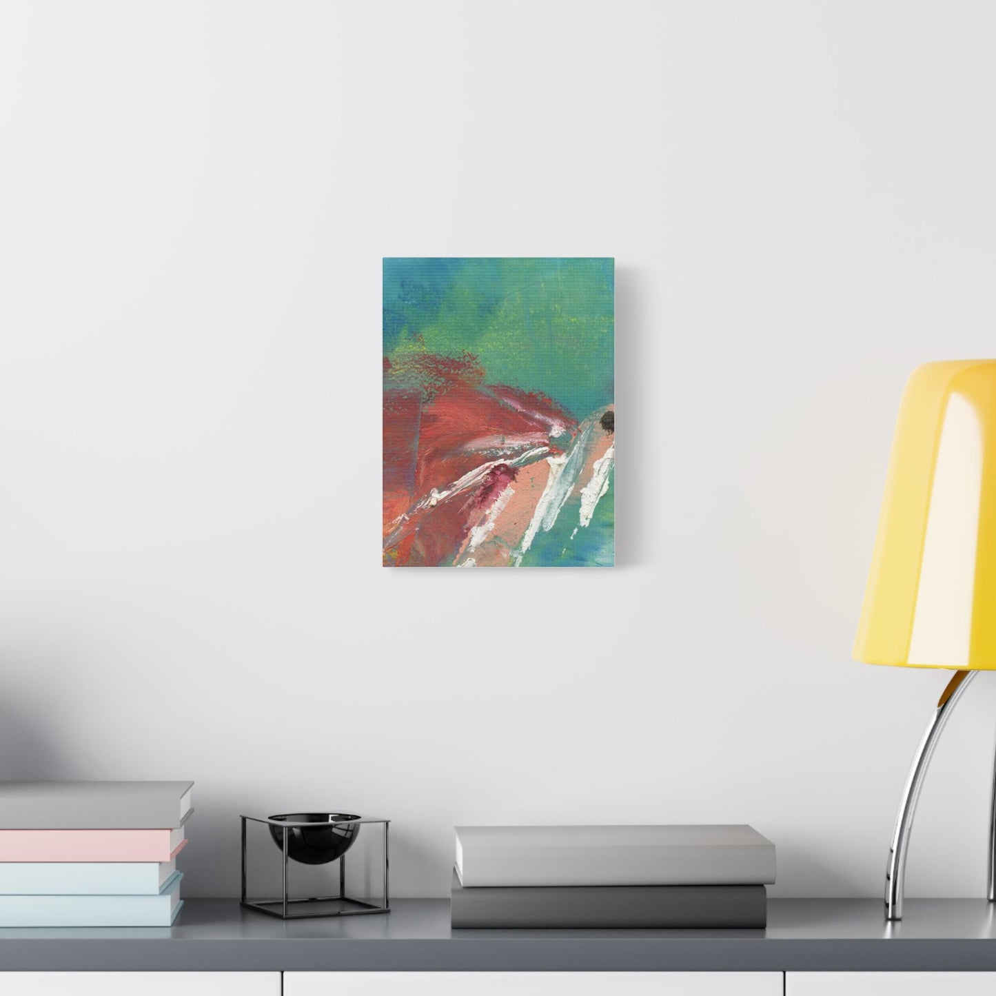 Aqua No. 1 by Betsy Lewis on Matte Canvas, Stretched, 1.25"