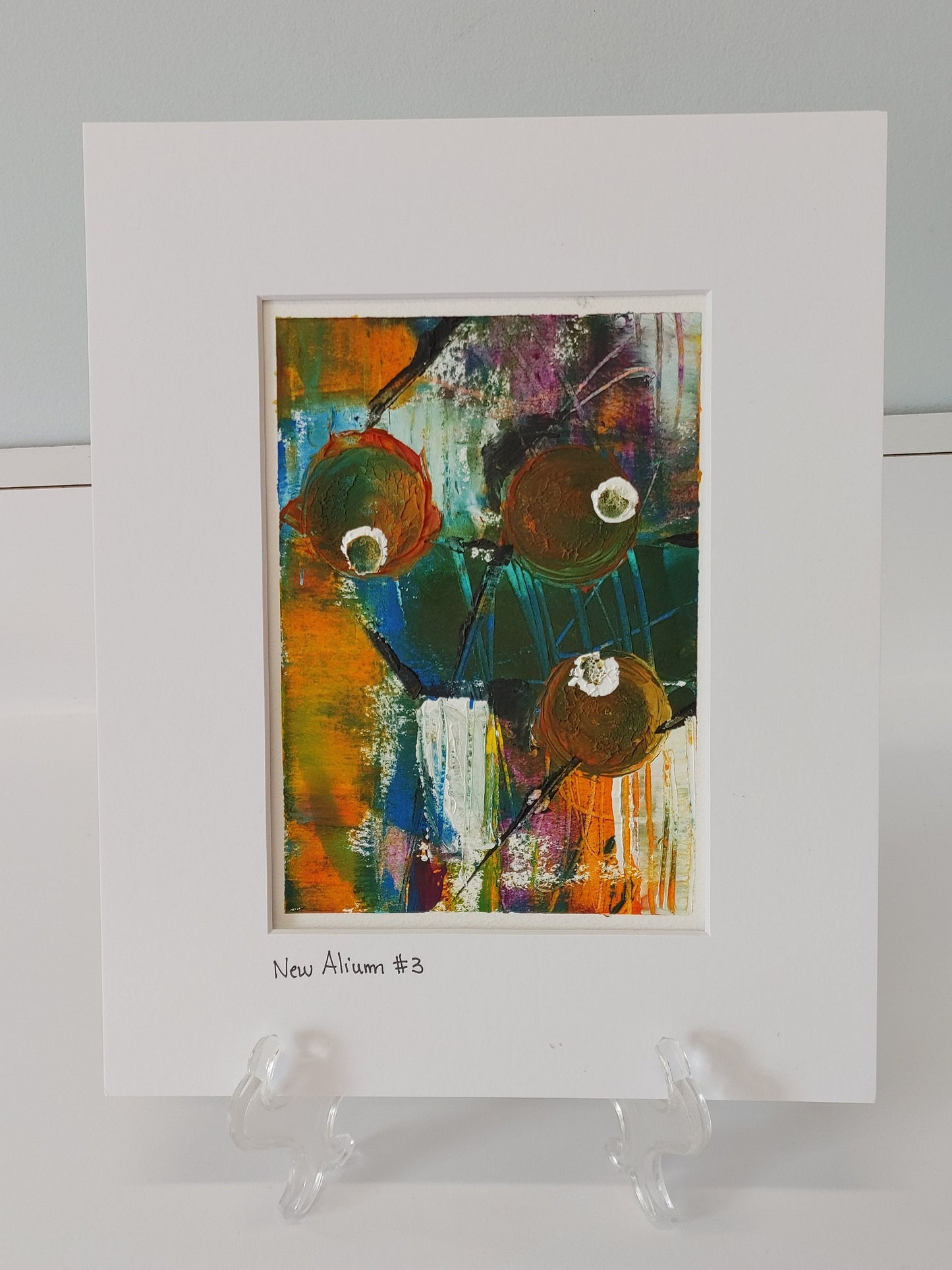 New Allium #3 Original Painting