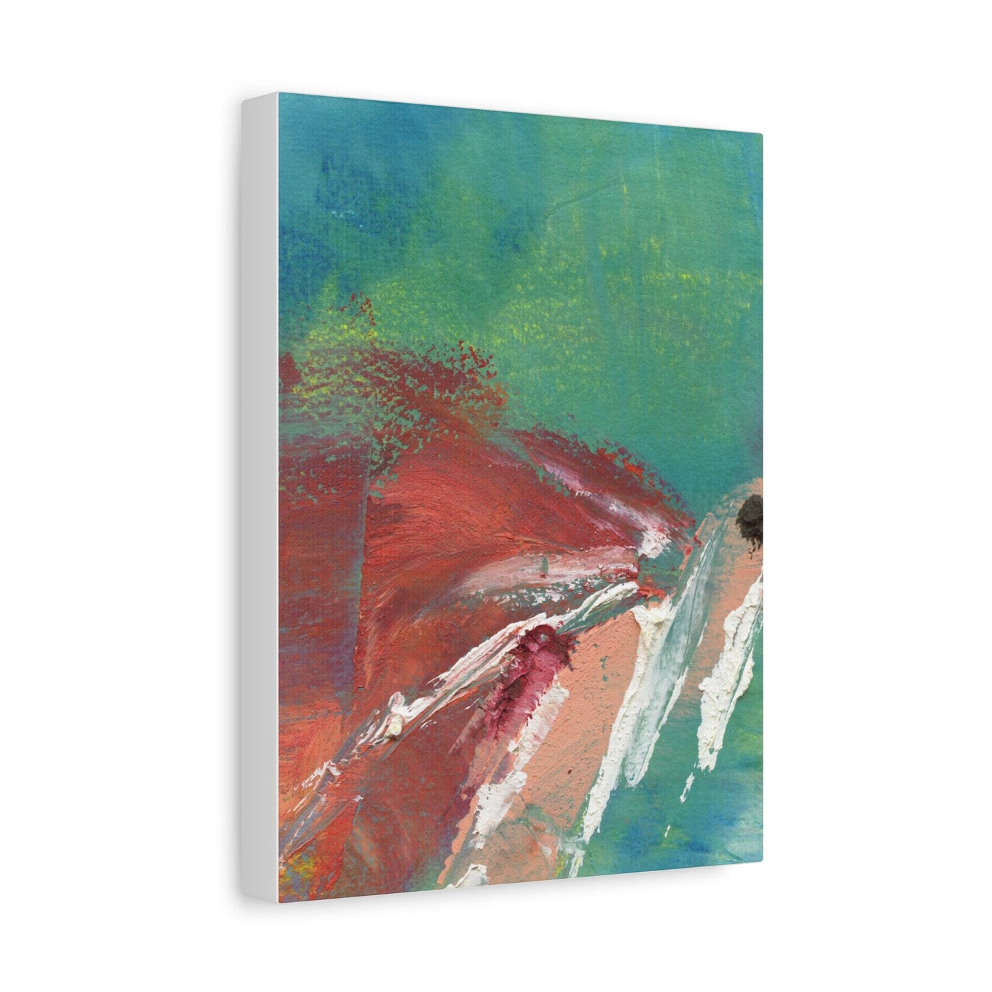 Aqua No. 1 by Betsy Lewis on Matte Canvas, Stretched, 1.25"