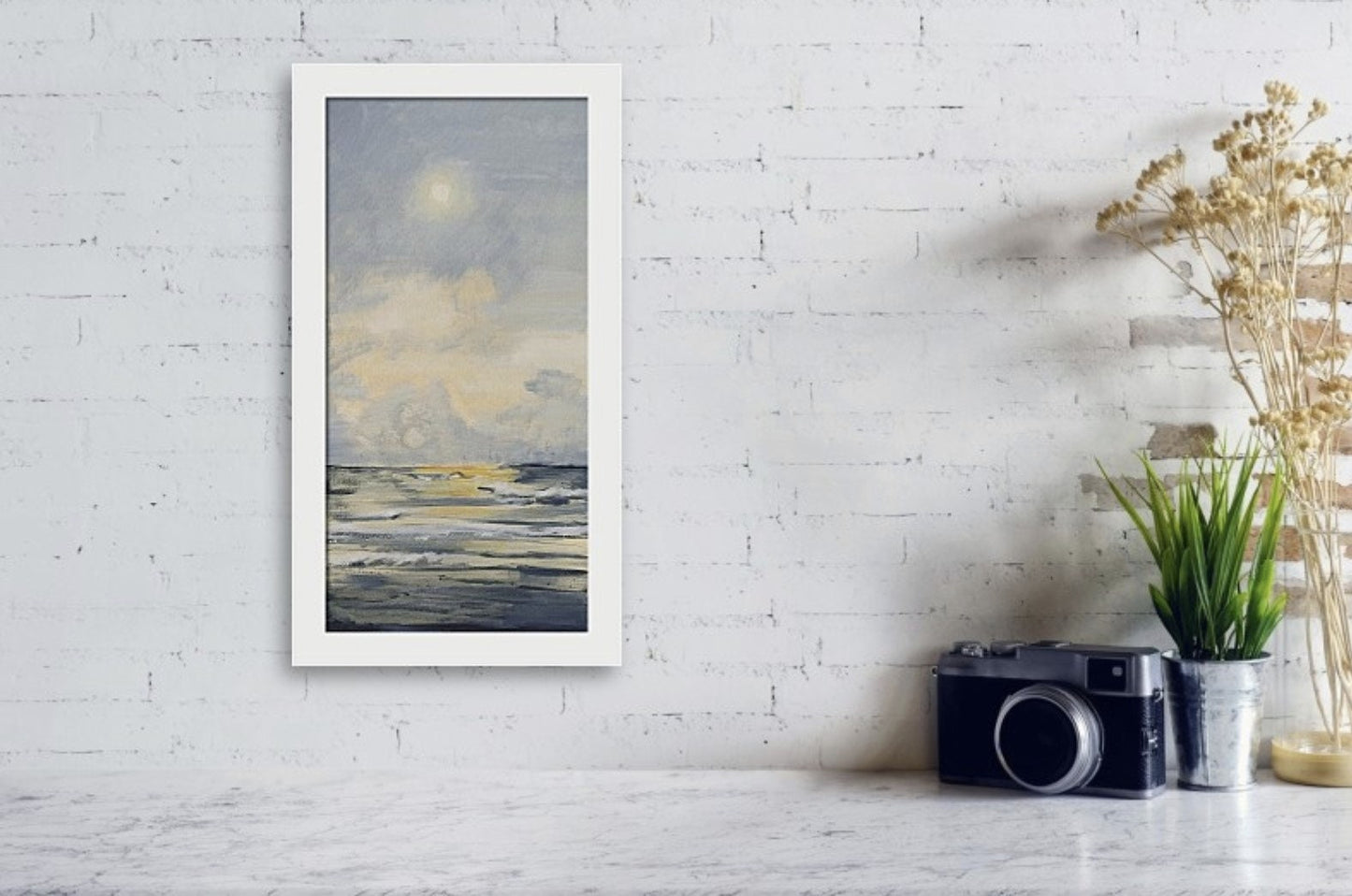 At the Shore Fine Art Print, Beach, Ocean, Lake, Water Scene