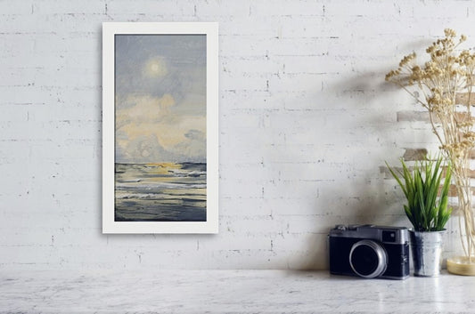 At the Shore Fine Art Print, Beach, Ocean, Lake, Water Scene