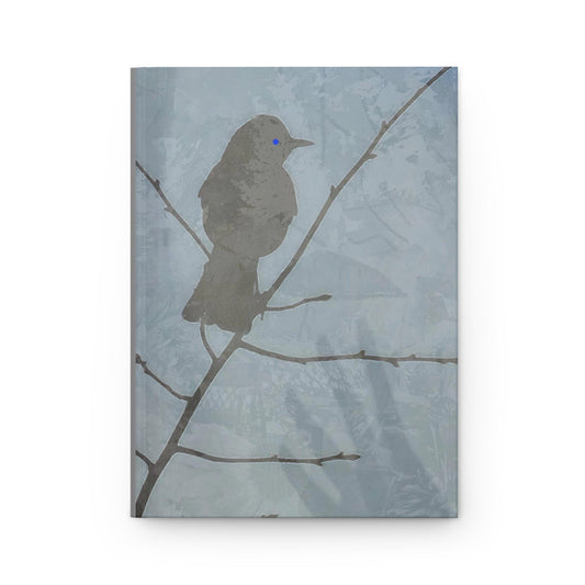 Winter Solstice, Lined Bird Journal, Hardcover Matte Finish