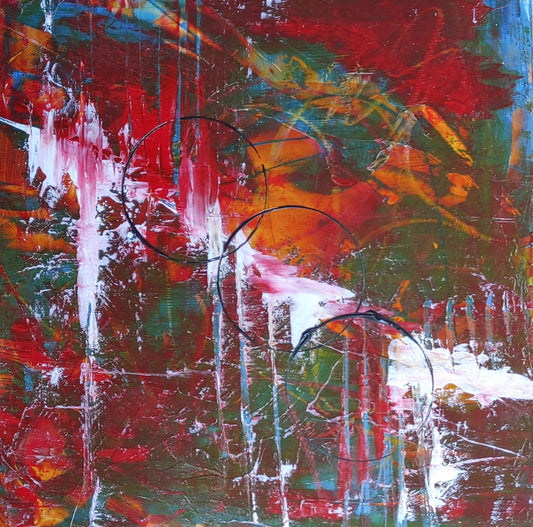 Red Abstract No. 1 Original Painting