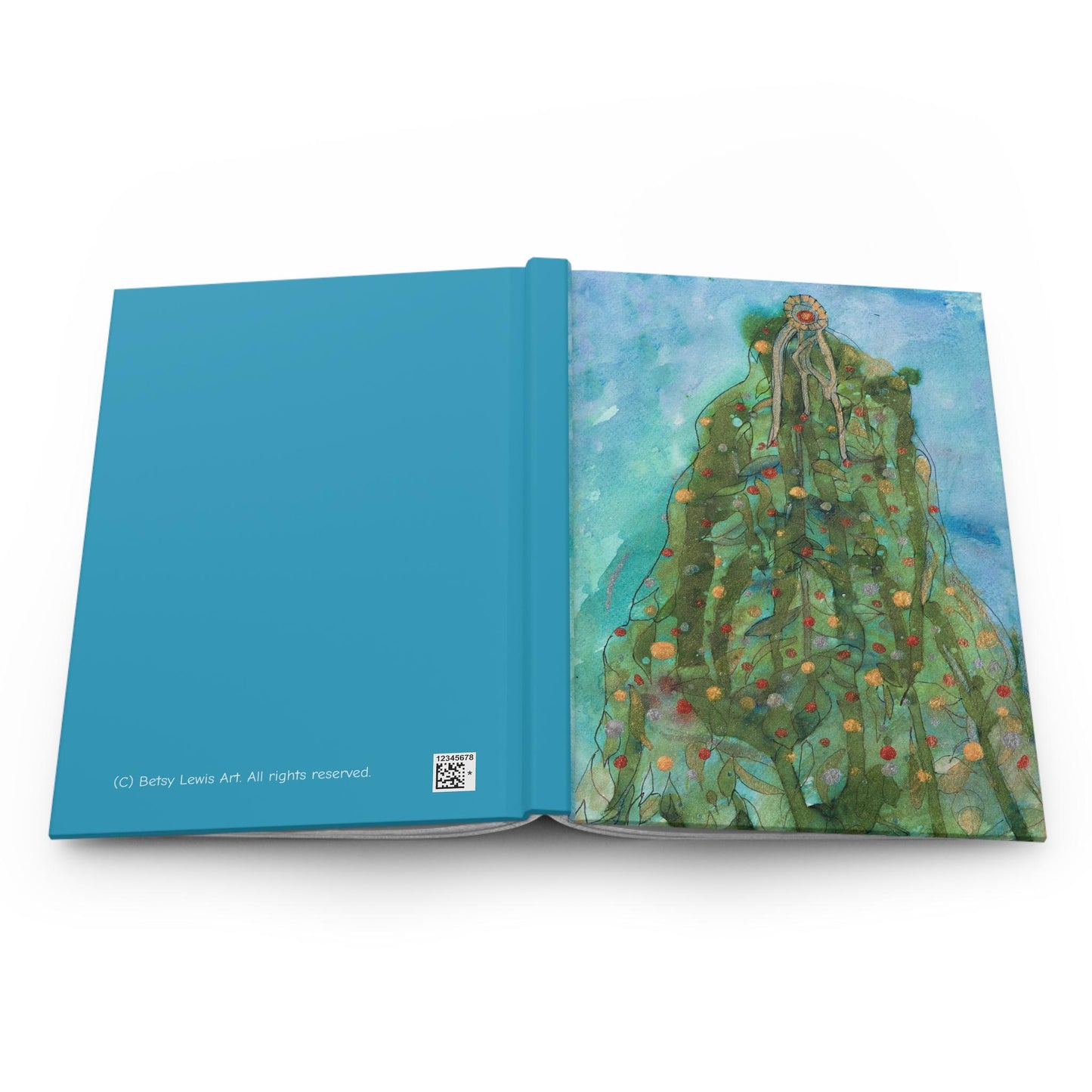 Yuletide, Lined Journal, Hardcover Matte Finish