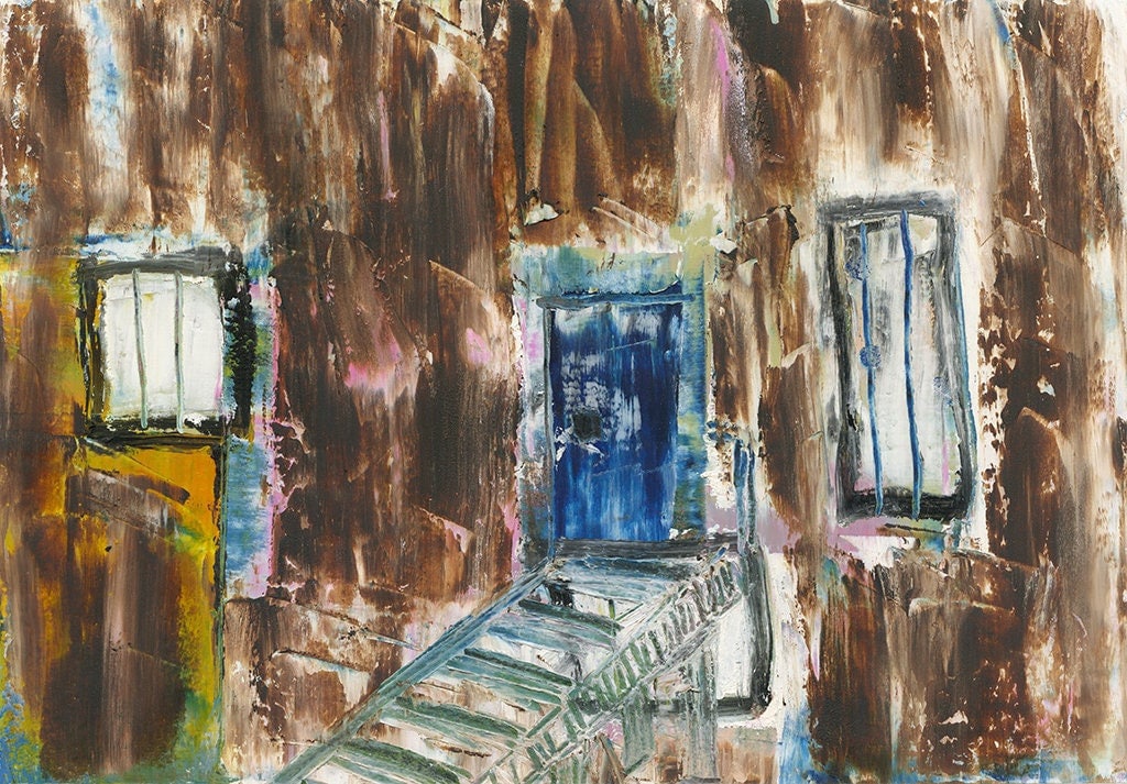 Ghost Town #3 Original Painting