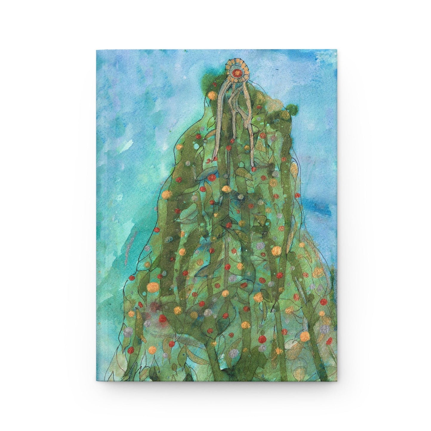 Yuletide, Lined Journal, Hardcover Matte Finish