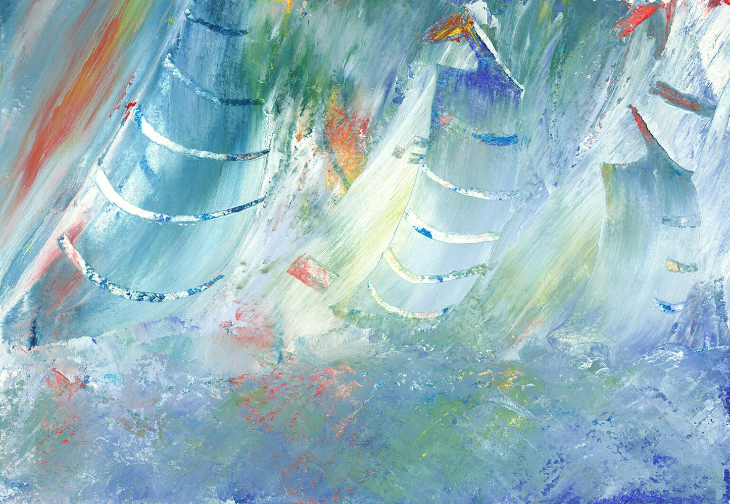 Regatta Original Painting